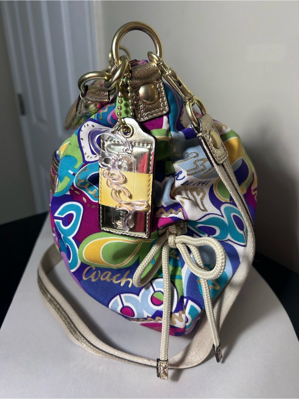 Coach Poppy Pop C Jazzy Hobo Bag - Gem